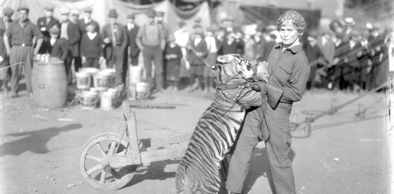 The inspiring and tragic story of Mabel Stark, America’s most famous female tiger trainer