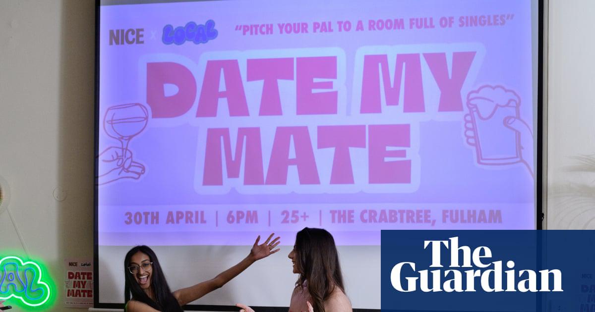 ‘Sick of swiping’: the dating event where your mates make the pitch for you