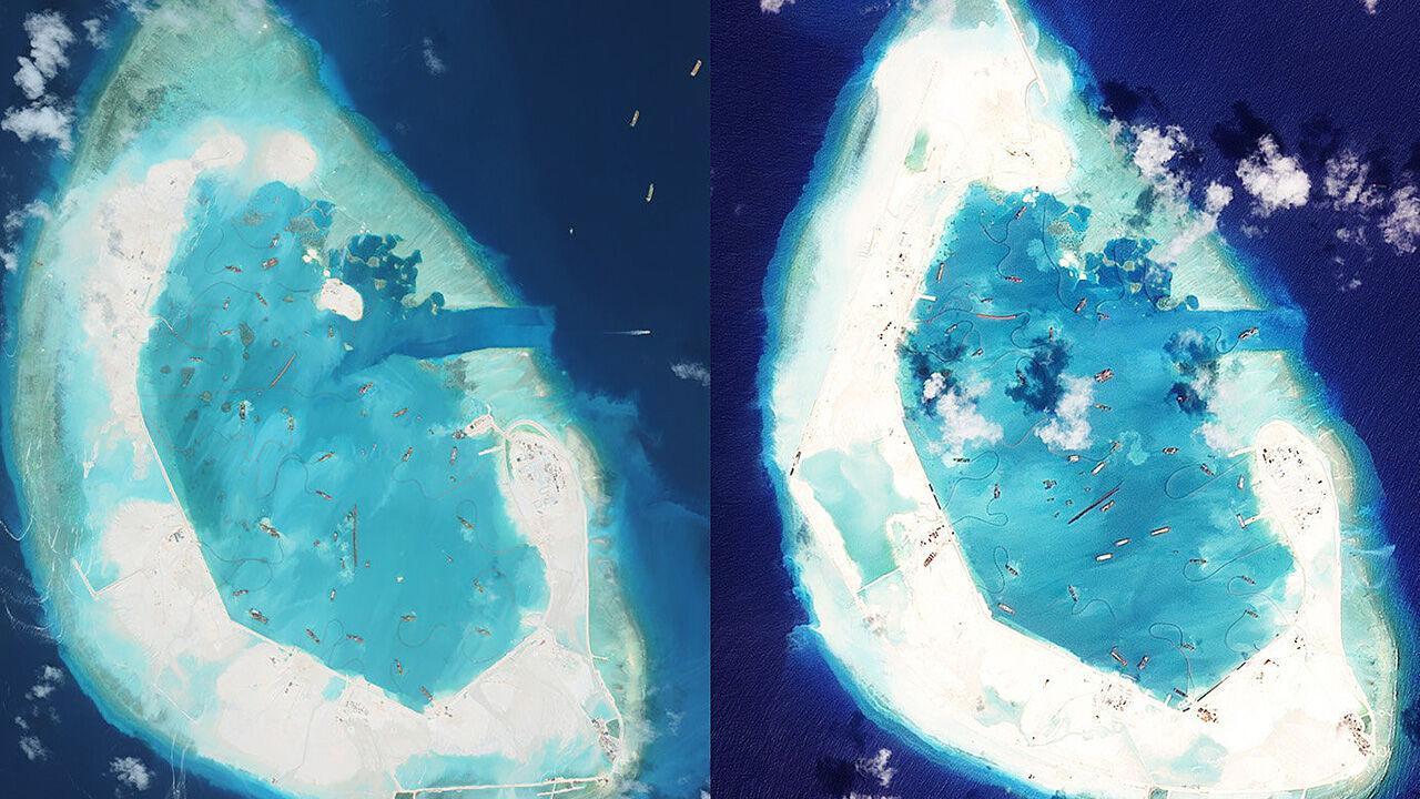 China may be building a big new airbase in the South China Sea