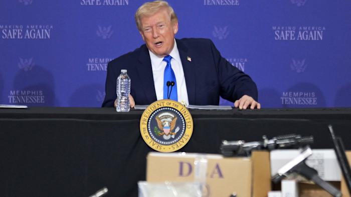 Donald Trump plays up prospect of diplomatic end to Iran war