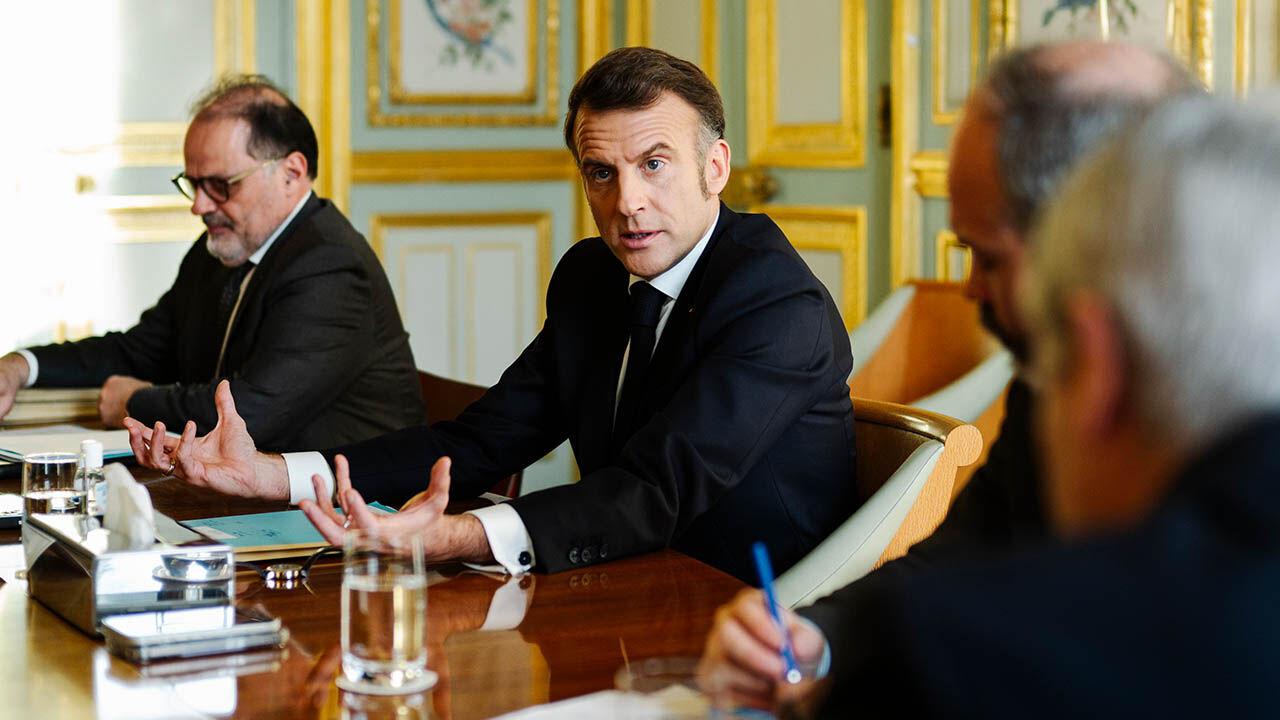 Emmanuel Macron declares a European state of emergency