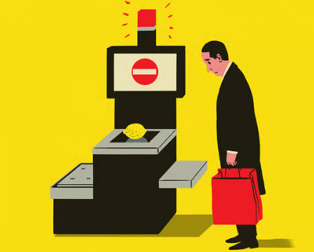 The parable of the supermarket self-checkout
