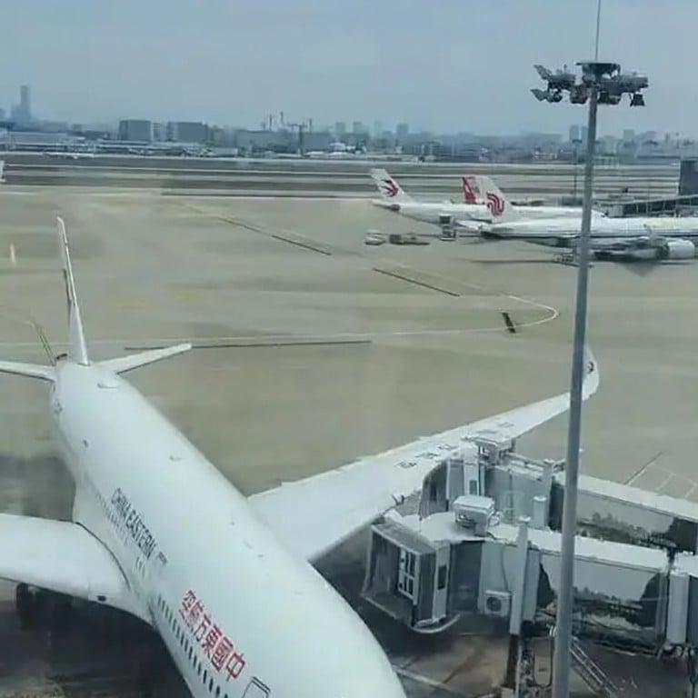 China Eastern says sorry for boarding bridge collision at Shanghai airport