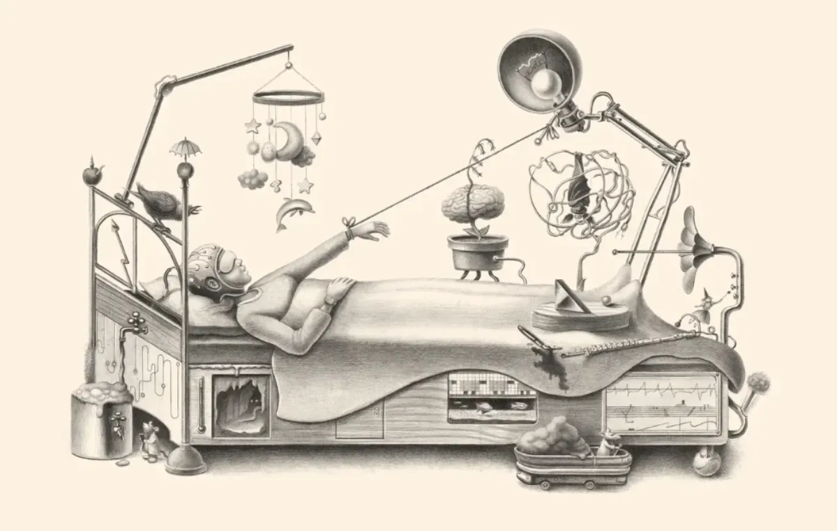 In 2019, the neuroscientist Matthew Walker, the author of Why We Sleep, gave a TED Talk that began with a cheerful disquisition about testicles. They are, apparently, "significantly smaller" in men who sleep five hours a night rather than seven or more. The consequences of short sleep for women's reproductive systems are similarly dire.