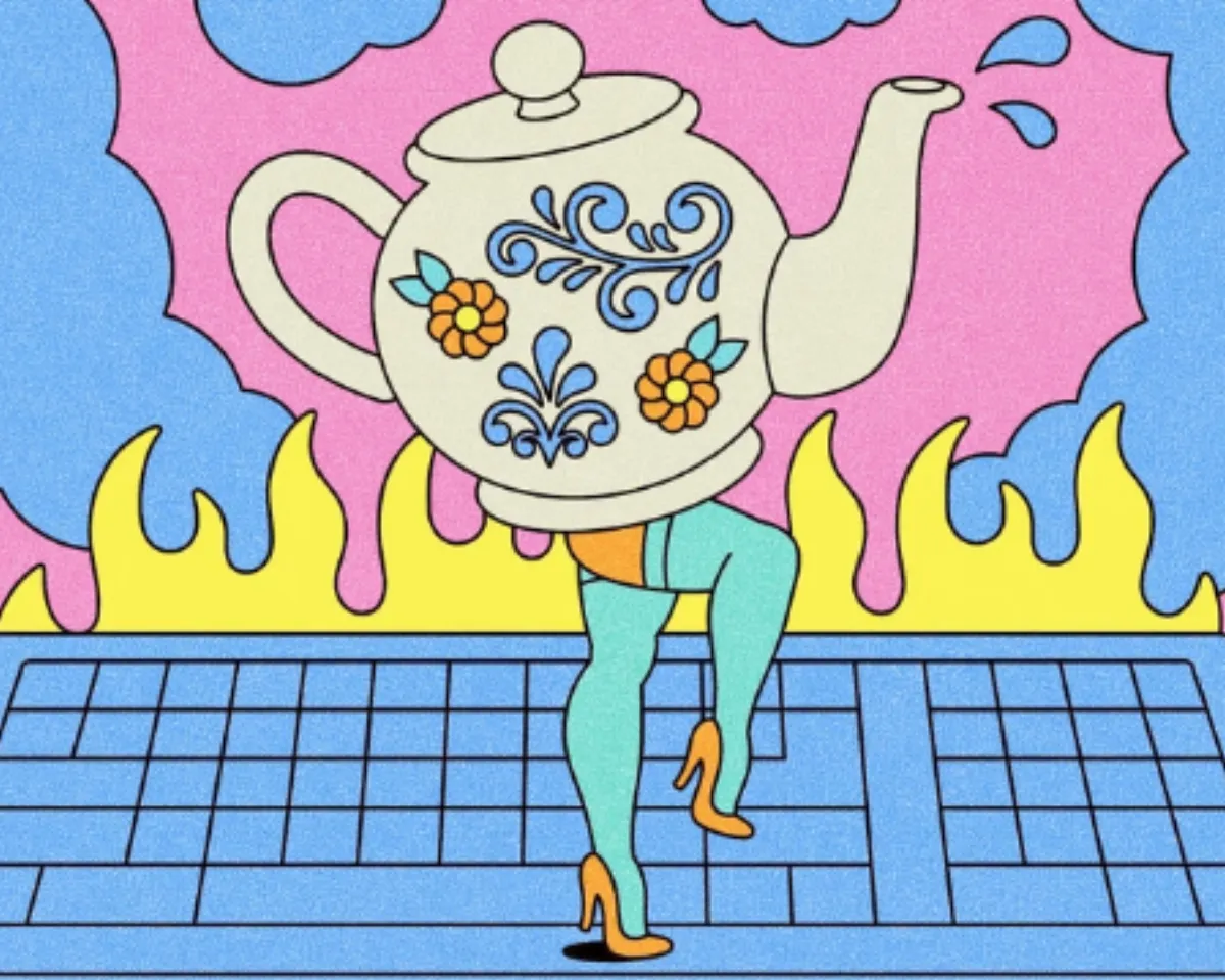 It was on the social-media platform some call X that I first encountered the slang term tea, an expression that originated in Black drag culture to mean "gossip" or "secret biographical information"--as in, "She said she didn't get fillers, but her boyfriend spilled the tea."