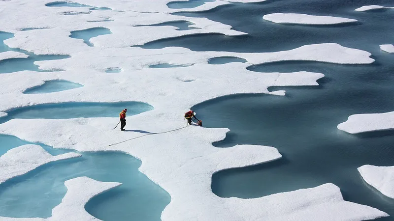 Antarctica hides huge caches of gold, silver, copper and iron. As the ice melts, countries may race to harvest them.