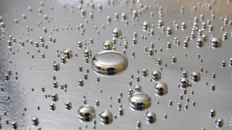 Why is mercury a liquid?