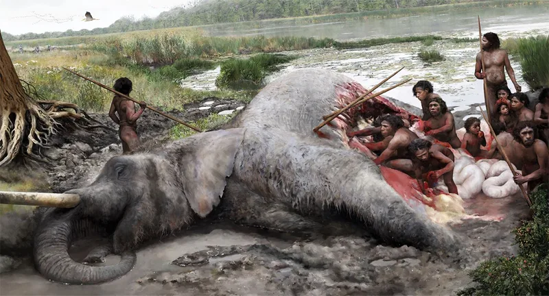 The Big-Game Elephants Neanderthals Hunted for Food