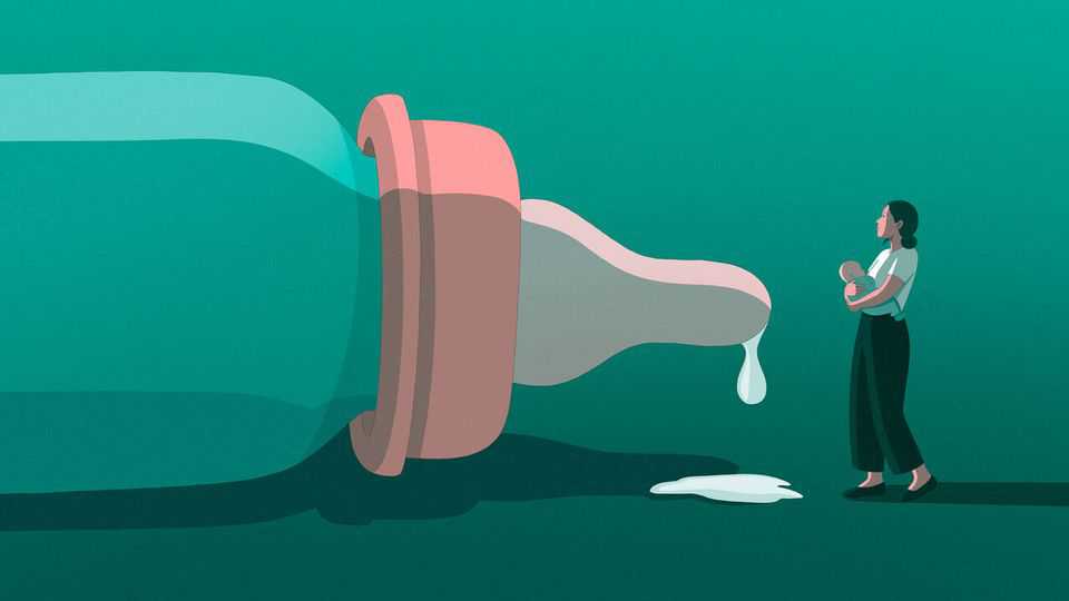 Mothers who cannot breastfeed have been given terrible advice
