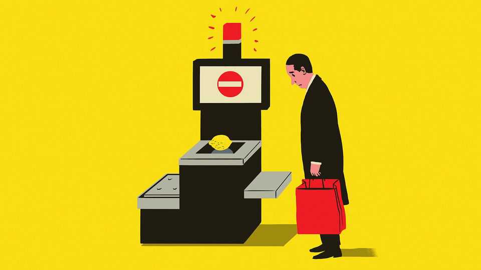 The parable of the supermarket self-checkout