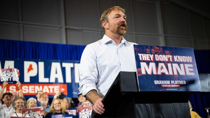 Graham Platner to ‘reflect’ on US Senate campaign after sexual assault allegations