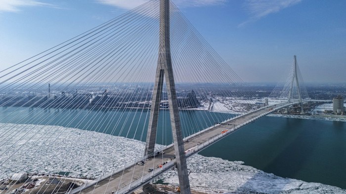 Donald Trump clears path for $4.5bn bridge between Canada and US