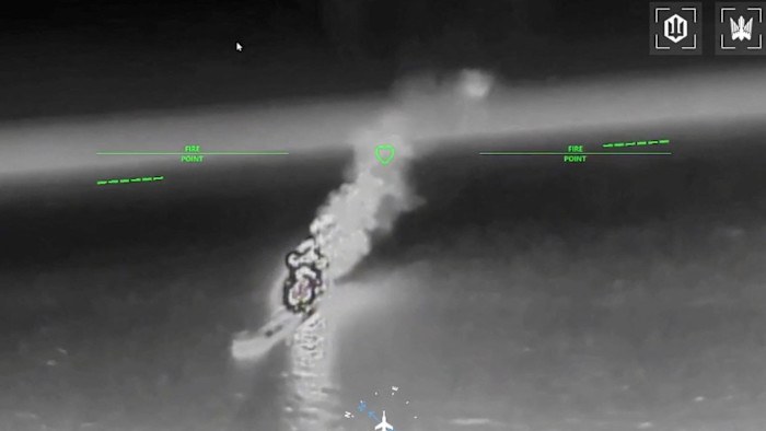 Ukraine targets Russian shipping in ‘unprecedented’ drone assault