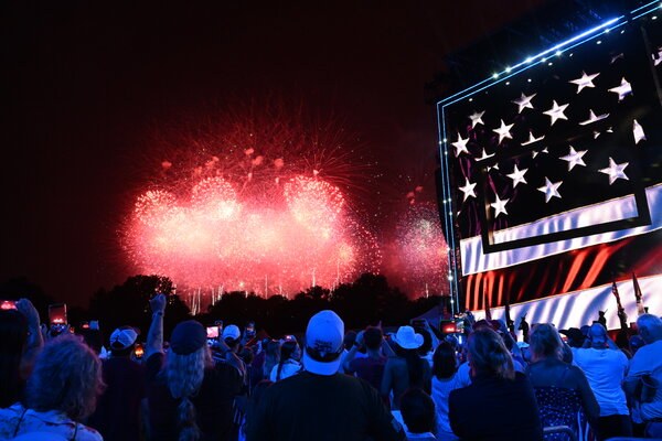 America Marks Its 250th Birthday With Storms, Sweat and Fire