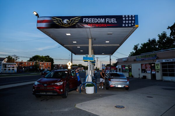 Trump Is Promoting ‘Freedom Fuel’ for $3.47 a Gallon. Who’s Behind It?