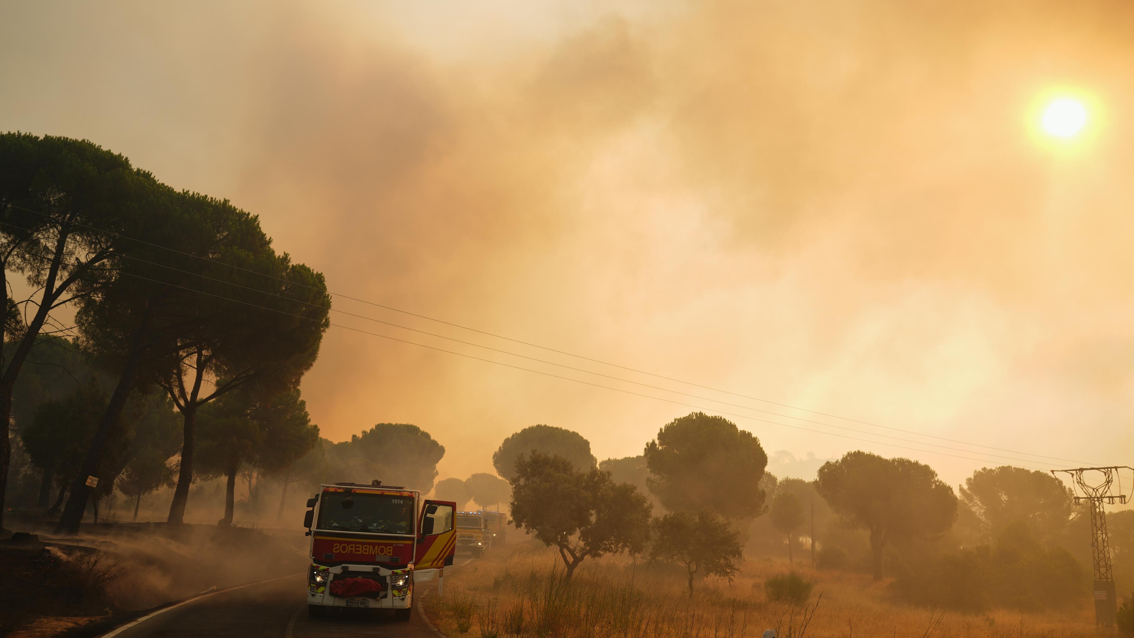 Could Wildfires Overshadow Spain’s Solar Eclipse?