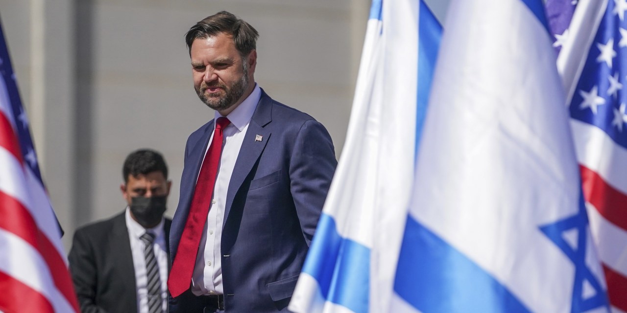 Vance Ramps Up Criticism of Israel